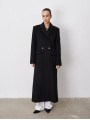 Пальто з чоловічого плеча, чорне