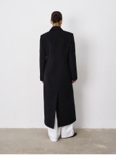 Пальто з чоловічого плеча, чорне